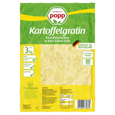 Kartoffelgratin in Käse-Sahne-Soße frisch (3kg)