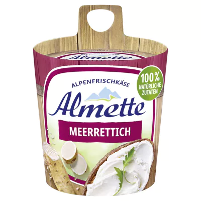 Almette Alpenfrischkäse Meerettich (150g)