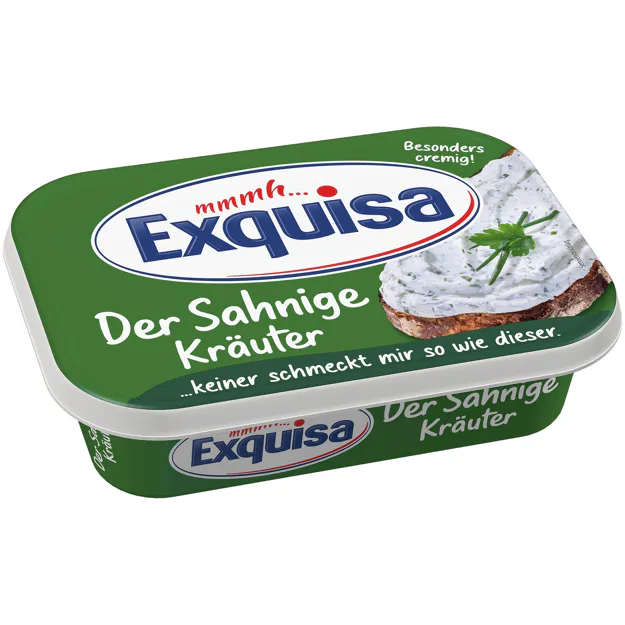 Exquisa Frischkäse - Kräuter 60% (200g)