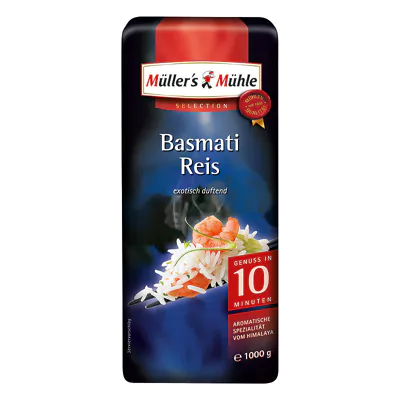 Müller's Mühle Basmatireis (1kg)