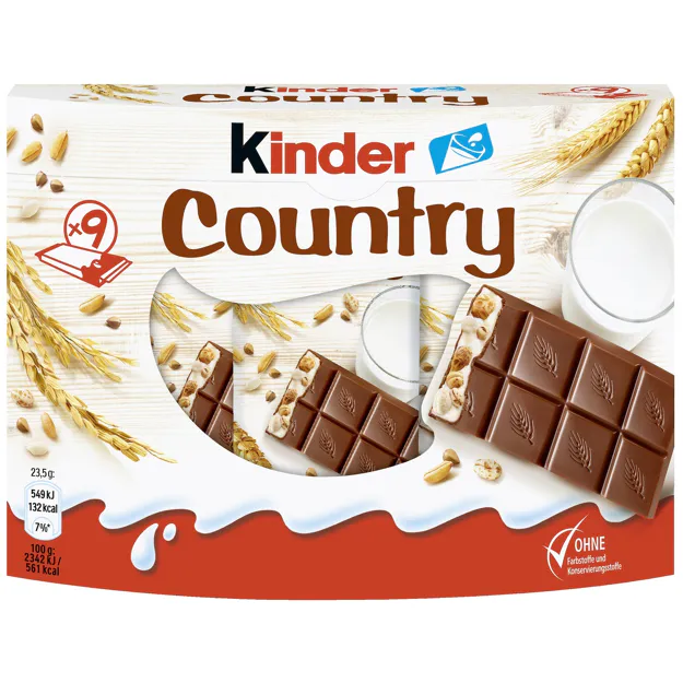 Kinder Country (9Stk.)