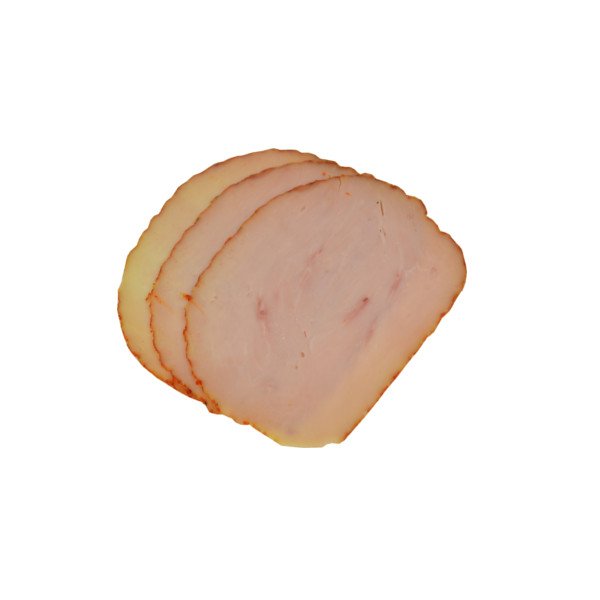 [9_91218] Putenbackrauchschinken mit Paprikarand - geschnitten
