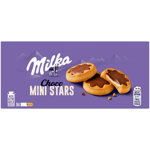 Milka Choco Mini Stars (185g)