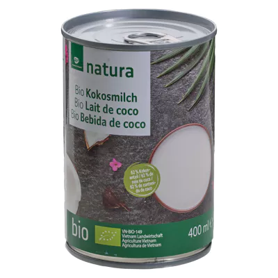 Natura Bio Kokosmilch (400ml)