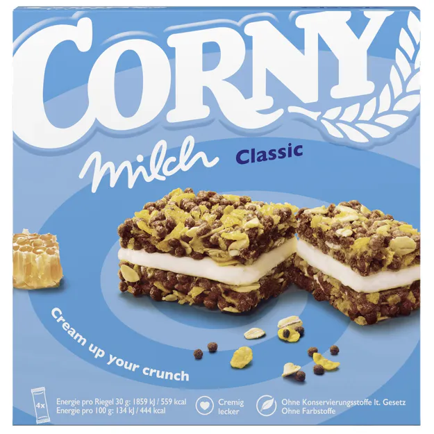 [4_7036] Corny Müsliriegel Milch (4Stk.)