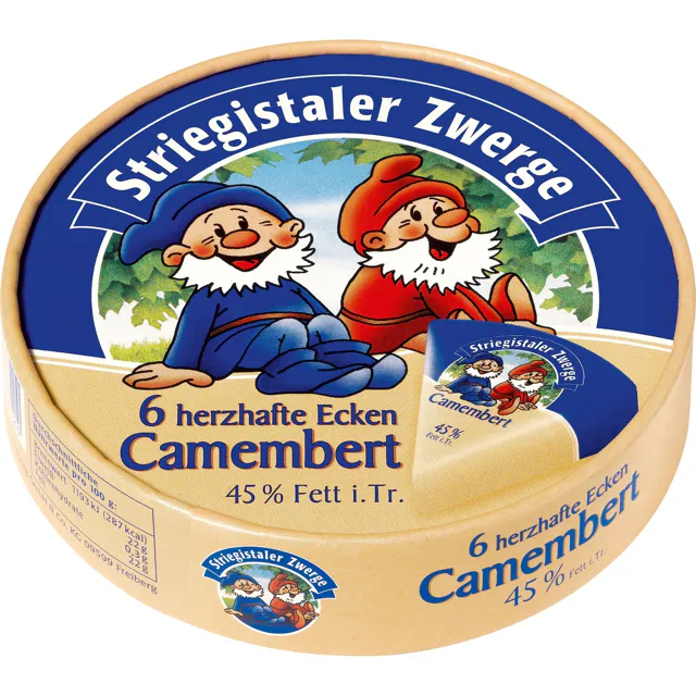 Striegistaler Zwerge Camembert Ecken (250g)