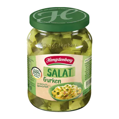 [4_4074] Hengstenberg Salat Gurken (370ml)