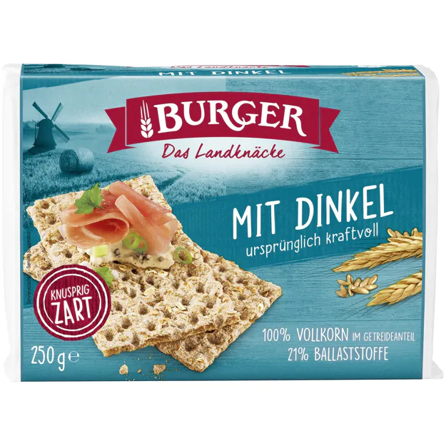 [4_7039] Burger Knäckebrot - Dinkel (250g)