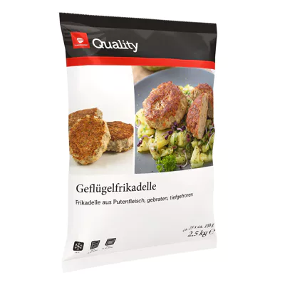 Geflügelfrikadelle TK (ca.25x100g)