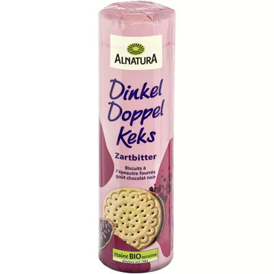 Alnatura Bio Dinkel Doppelkeks - Zartbitter (330g)