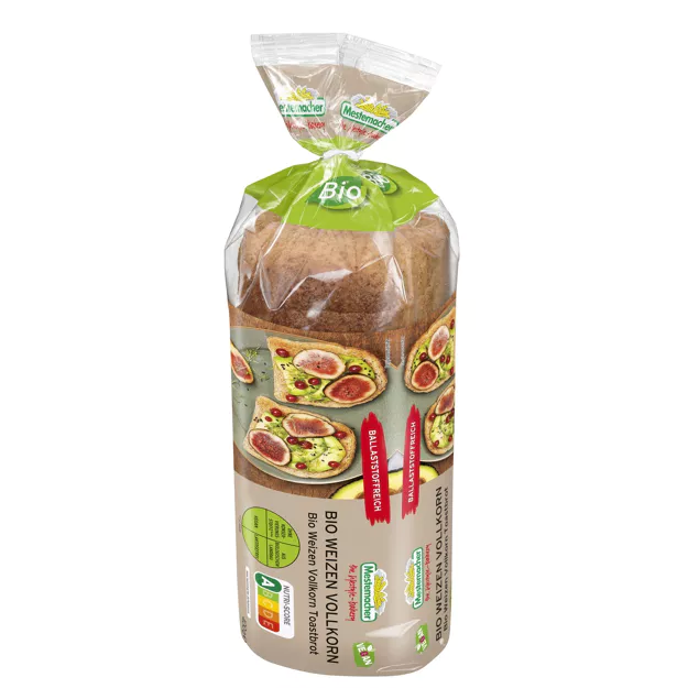 [4_7011] Mestemacher Bio Weizen Vollkorntoast (400g)