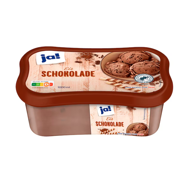 Schokoladen Eis TK (1l)