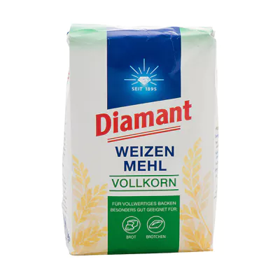 [4_4875] Diamant Weizenvollkornmehl (1000g)