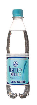 Jesuitenquelle Mineralwasser spritzig PET (0,5l)