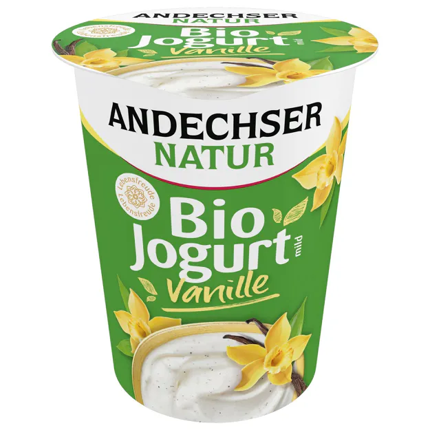 Andechser Natur Bio Joghurt Vanille (400g)