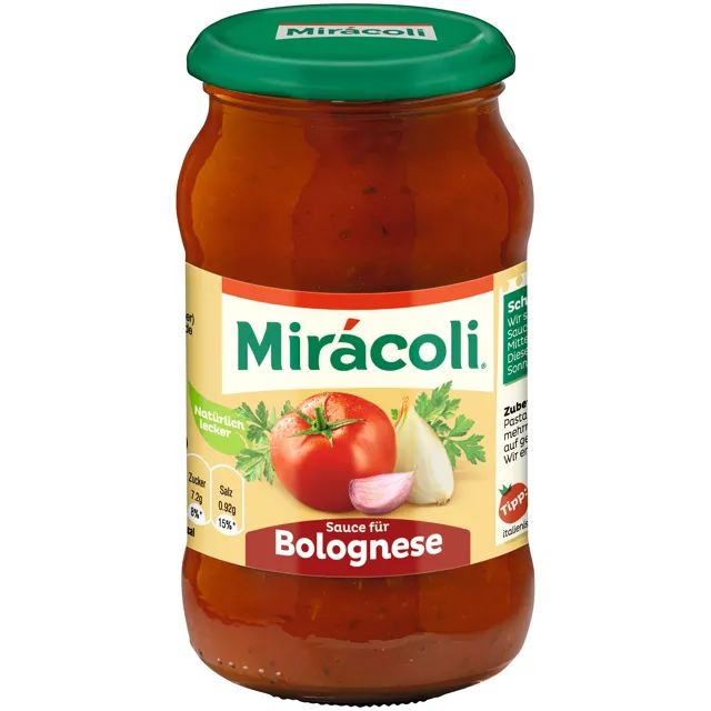 [4_4089] Miracoli Sauce für Bolognese (400g)
