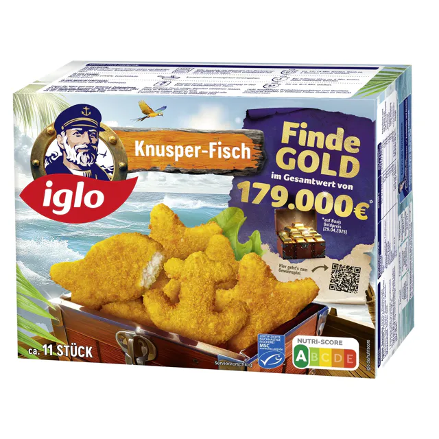 Iglo Knusper-Fisch TK (352g)
