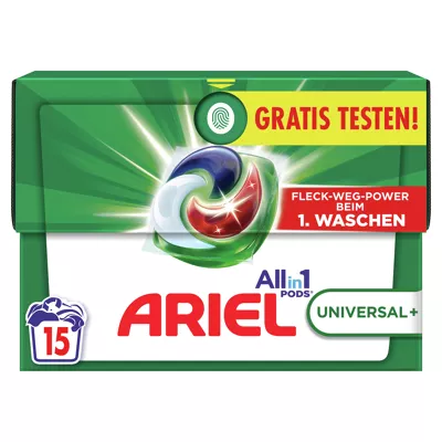 [4_6596] Ariel All-in-1 Pods Universal (15 Pods)