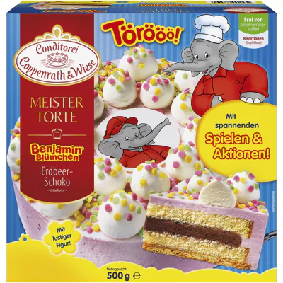 [4_8060] Benjamin Blümchen Torte TK (500g)