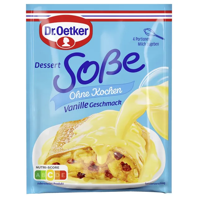 Dr. Oetker Dessertsoße Vanille ohne Kochen (39g)