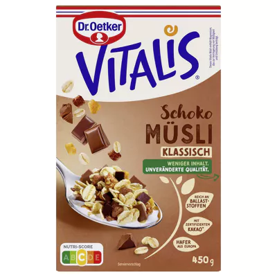 Dr. Oetker Vitalis Schoko Müsli klassisch (450g)