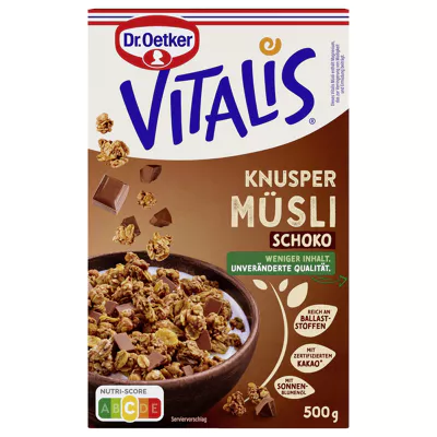 Dr. Oetker Vitalis Knusper Müsli Schoko (500g)