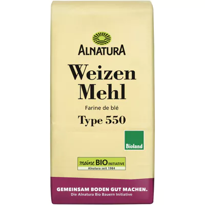 Alnatura Bio Weizenmehl Typ 550 (1000g)