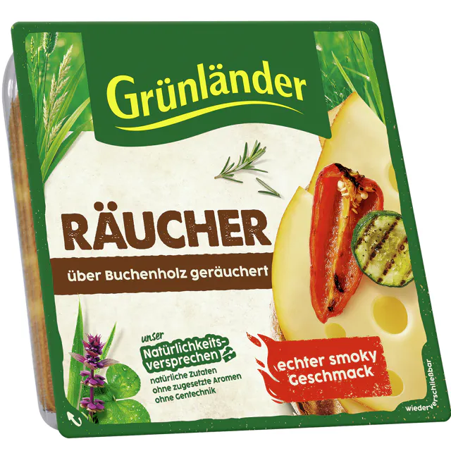 Grünländer - Räucher in Scheiben (140g)