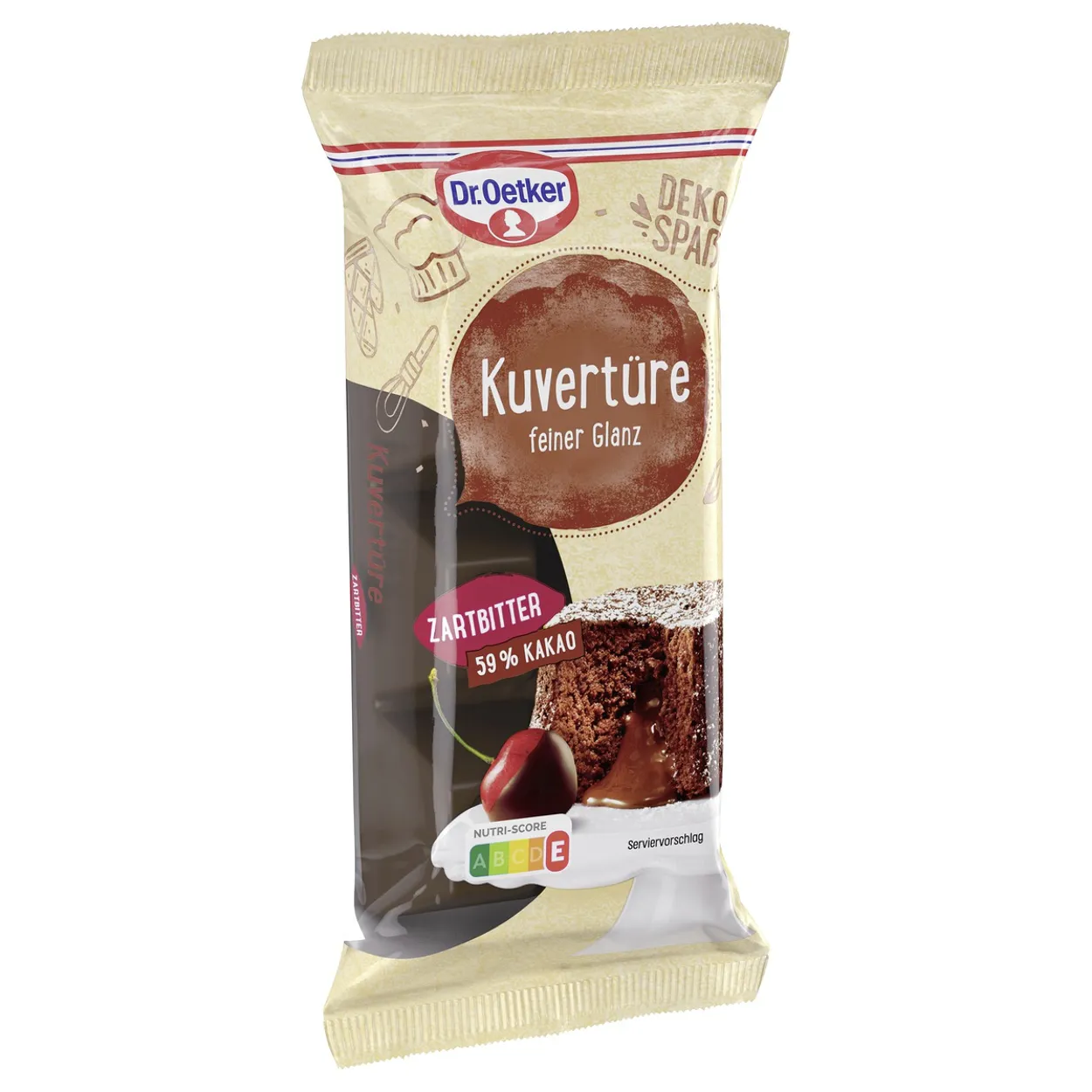 [4_4972] Dr. Oetker Kuvertüre - Zartbitter (150g)