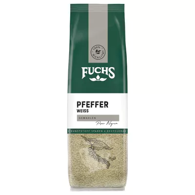 Fuchs Pfeffer weiß - gemahlen (60g)
