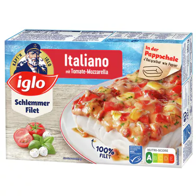 Iglo Schlemmerfilet Tomate-Mozzarella TK (380g)