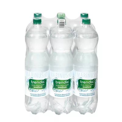 Trendic Medium Wasser PET (6x1,5l)