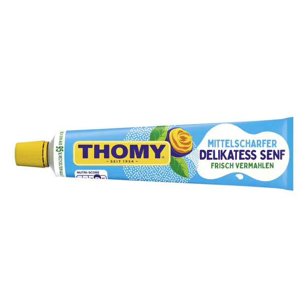 Thomy Delikatess Senf - mittelscharf (200ml)