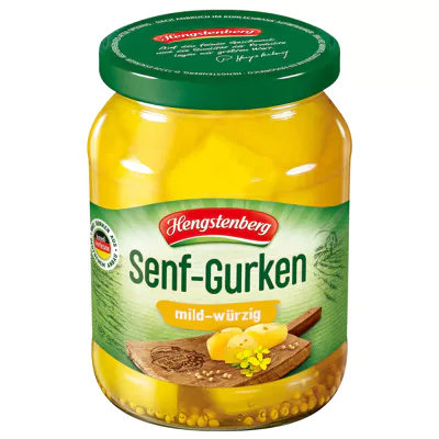 Hengstenberg Senfgurken (370ml)