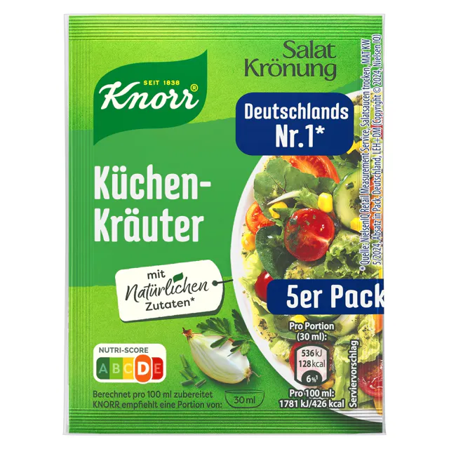 Knorr Salatkrönung - Küchenkräuter (5er)