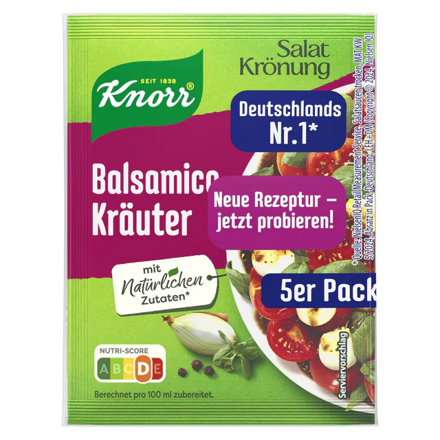 Knorr Salatkrönung - Balsamico-Kräuter (5er)