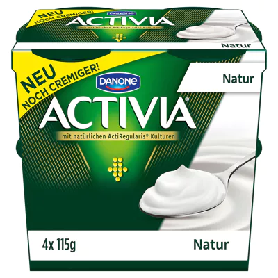 Activia Joghurt Natur 3,5% (4x115g)