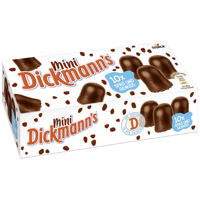 [4_6025] Dickmanns Mini Schoko Strolche (10Stk)