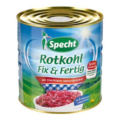 [4_2349] Specht Rotkohl Fix & Fertig (2650ml)