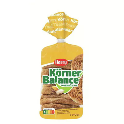 [4_7046] Harry Toastbrötchen Körner (335g)