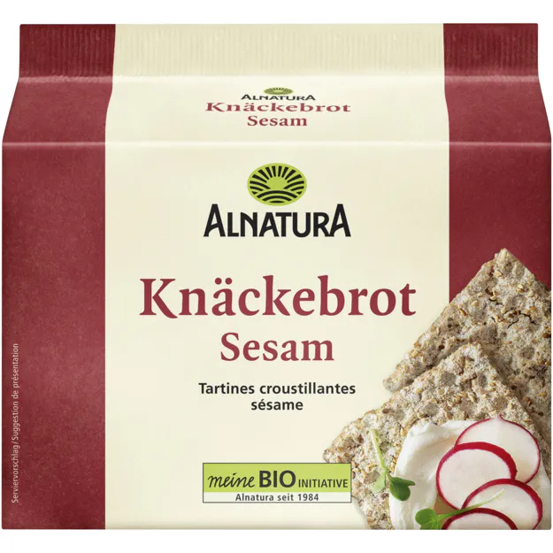 Alnatura Bio Knäckebrot - Sesam (250g)