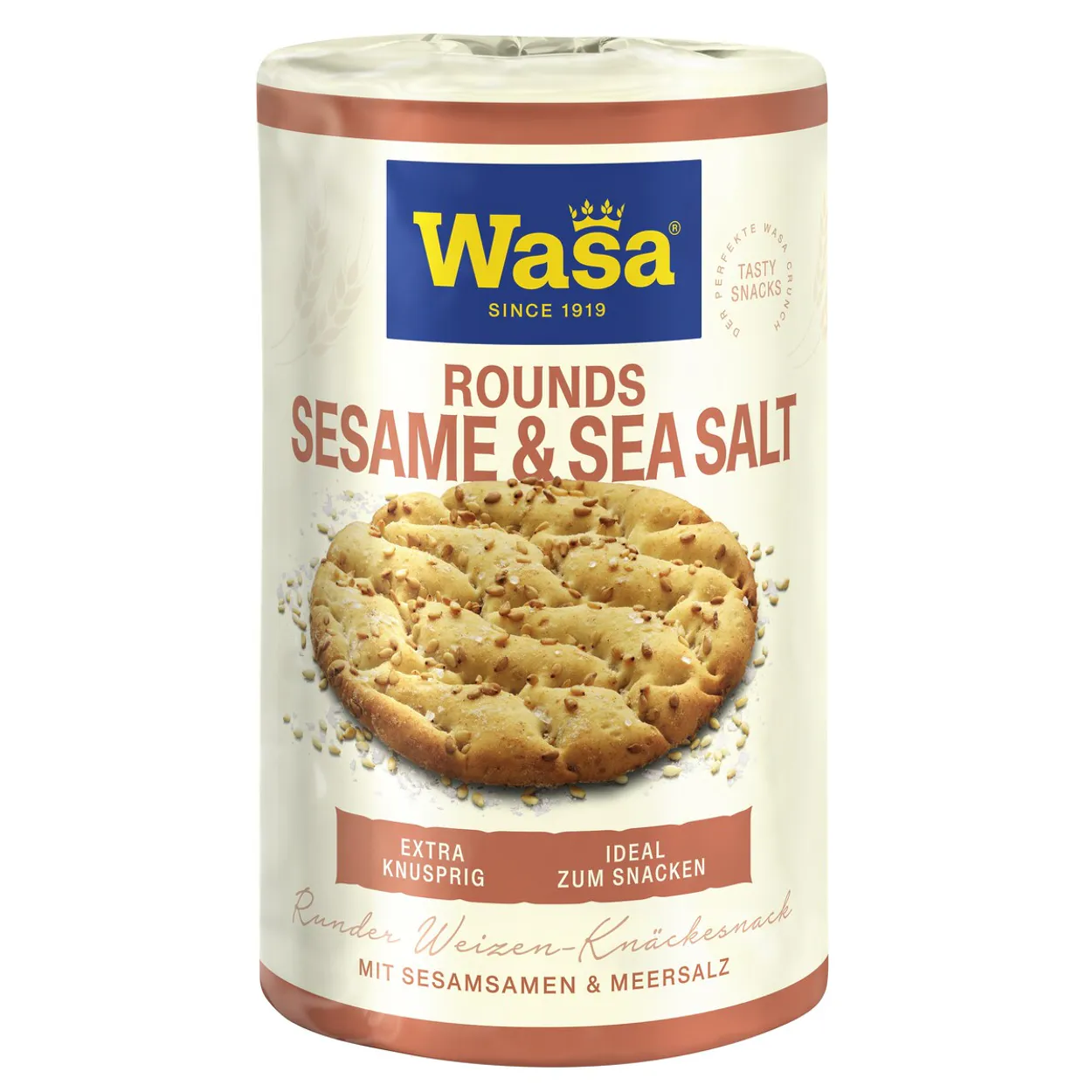[4_7068] Wasa Rounds Sesam & Meersalz (235g)