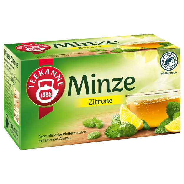 [4_2341] Teekanne Minztee mit Zitrone (20 Beutel)