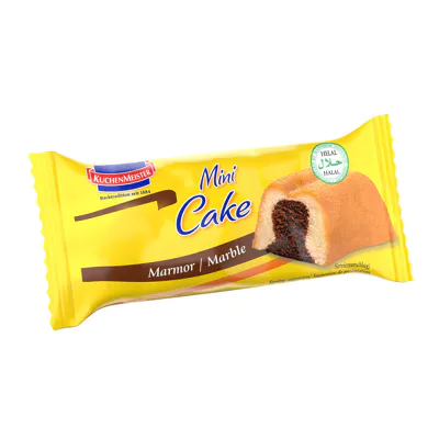 [4_3589] Kuchenmeister Mini-Mamorkuchen - einzeln verpackt (27Stk.)