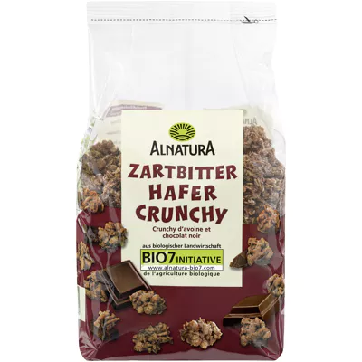 Alnatura Bio Zartbitter-Hafer-Crunchy (375g)