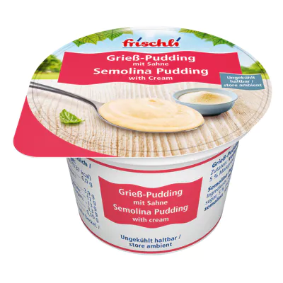 Frischli Grieß-Pudding mit Sahne (85g)