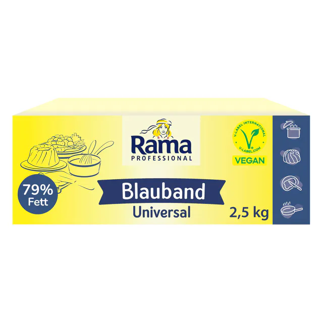 Rama Blauband Universalfett vegan (2,5kg)