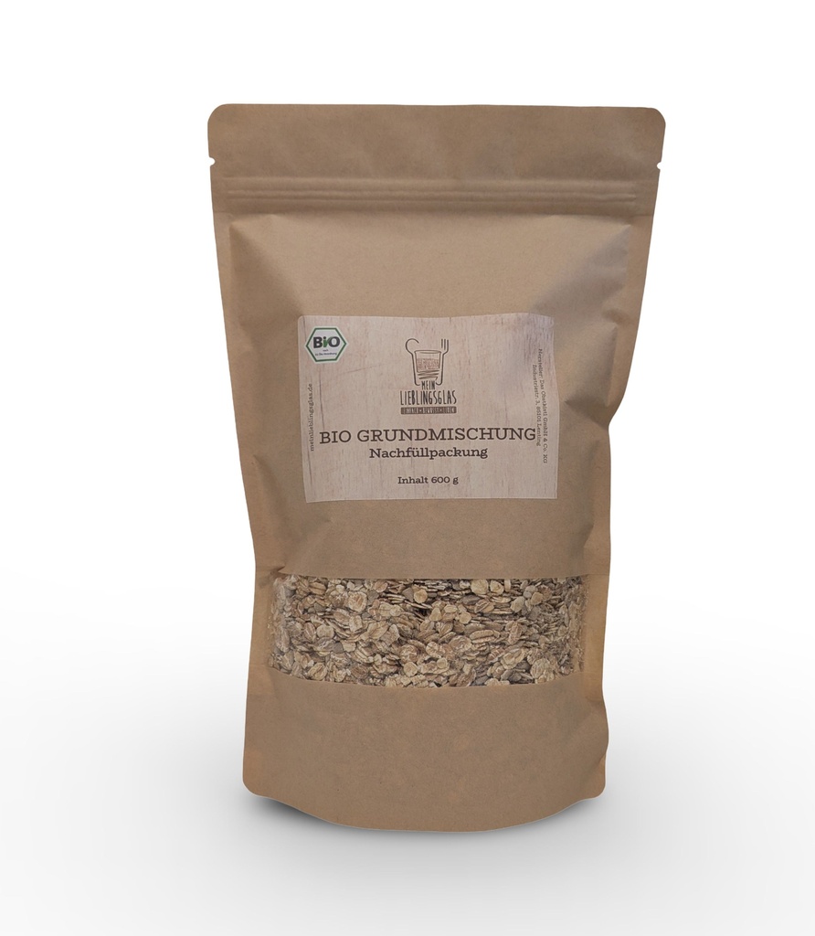 BIO Müsli Grundmischung - Nachfüllpackung (600g)