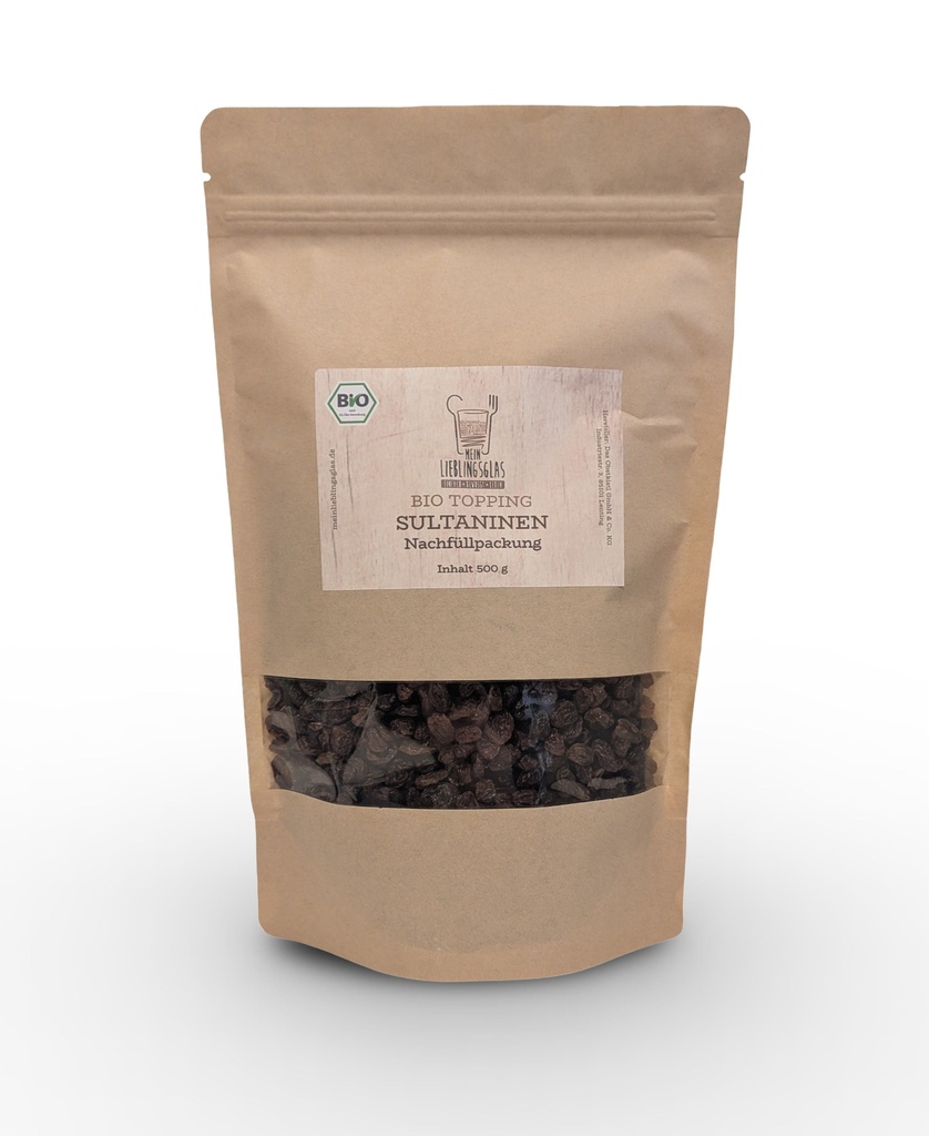 [3_1677] BIO Sultaninen - Nachfüllpackung (500g)