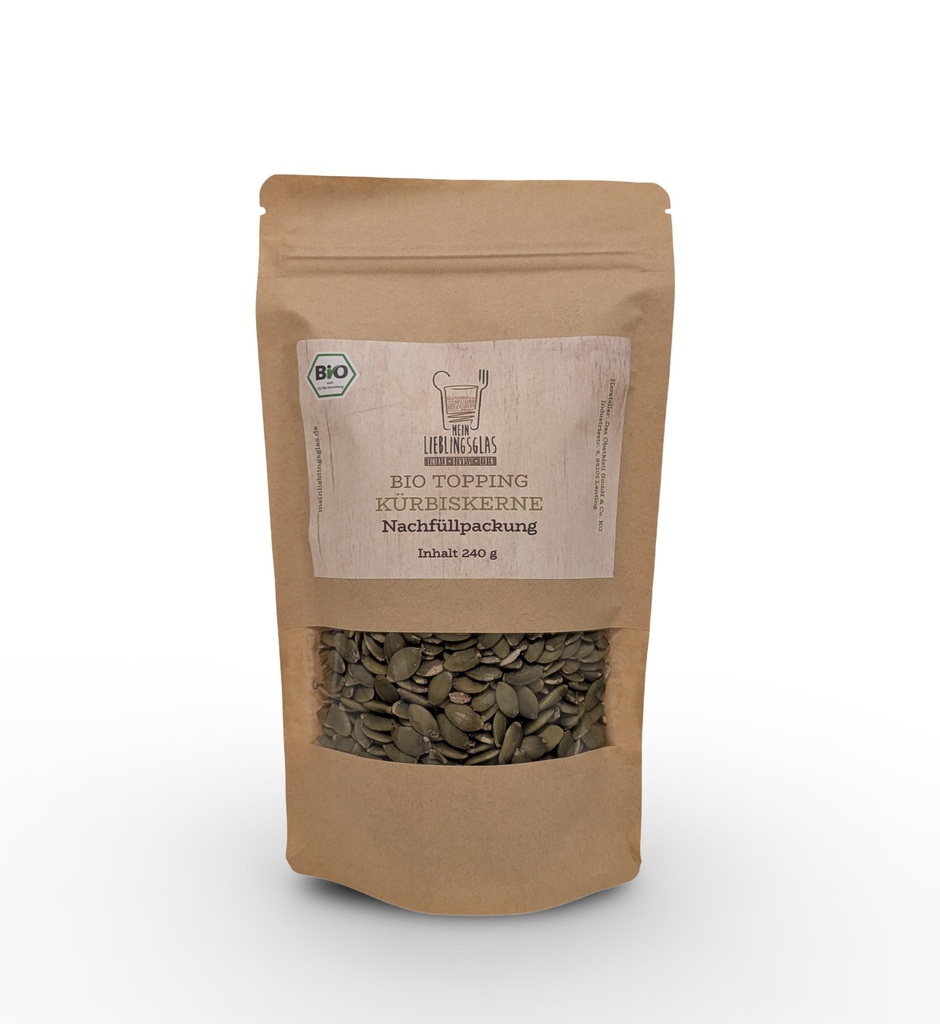 [3_1694] BIO Kürbiskerne - Nachfüllpackung (240g)